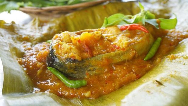 Pepes Tempoyak khas Baturaja, OKU. Pepes Tempoyak khas Baturaja, OKU.