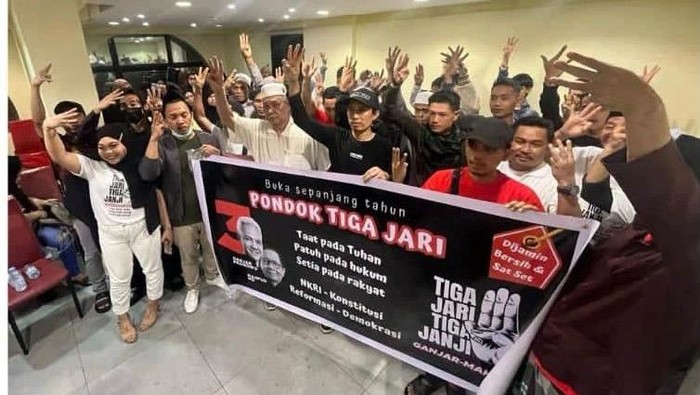 PMI di Arab Saudi Deklarasi dukung Ganjar-Mahfud