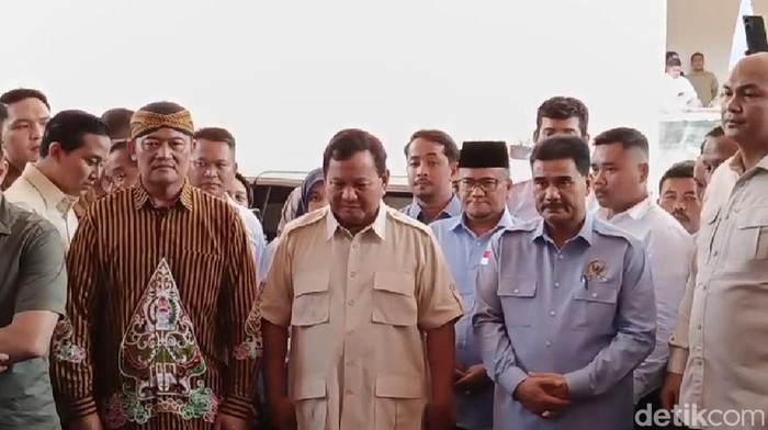 Prabowo Subianto di Jambi.