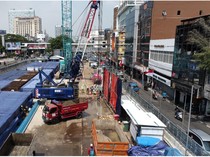 Progres Terkini Proyek MRT Mangga Besar-Glodok-Kota