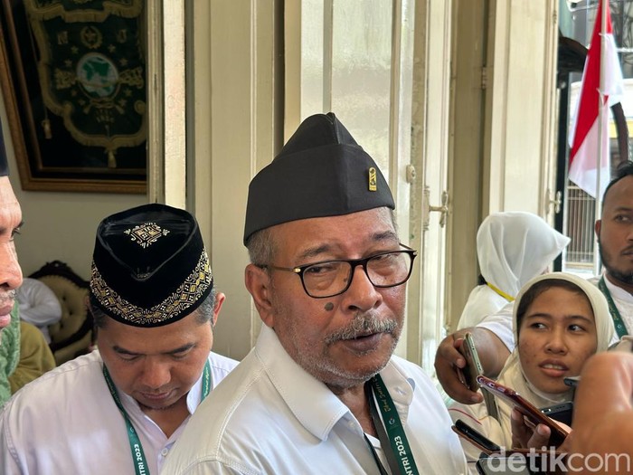 Salah satu Ketua PBNU Habib Umarsyah saat ditemui di Surabaya.