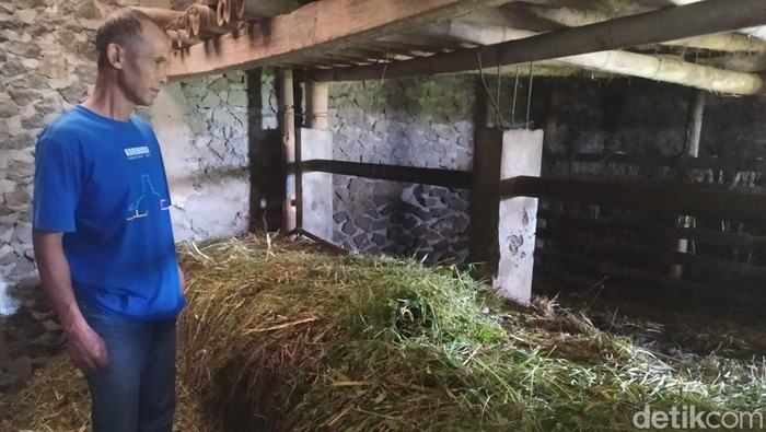 Sebanyak 12 ekor kambing milik peternak di lereng Gunung Merapi, Kabupaten Magelang dicuri. Pencurian tersebut berlangsung dalam semalam.