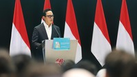 Direktur Utama Mandiri Sekuritas Oki Ramadhana memberikan sambutan. Ia mengatakan Indonesia sebagai negara dengan muslim terbesar di dunia mempunyai potensi besar dalam investasi saham syariah. Jumlah investor saham syariah di pasar modal Indonesia per November 2023 mencapai 137 ribu atau sekitar 2,6% dari total jumlah investor saham konvensional.