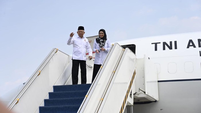 Wapres Maruf Amin dan istri, Wury Ma’ruf Amin