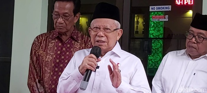 Wapres Maruf Amin (Dwi Andayani/detikcom).