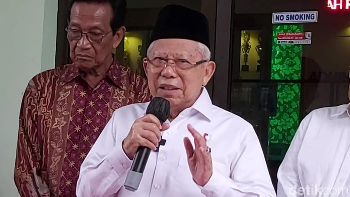 Wapres Maruf Amin (Dwi Andayani/detikcom).