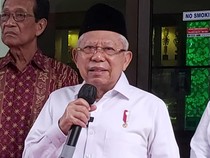 Wapres Maruf Amin Bakal Nyoblos di TPS Cimanggis Depok