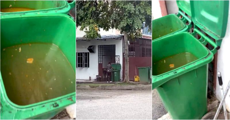 Jorok! Pekerja Kedai Ini Kepergok Cuci piring di Tempat Sampah