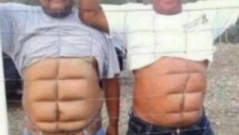 Six pack instant tanpa latihan... Foto: Boredpanda