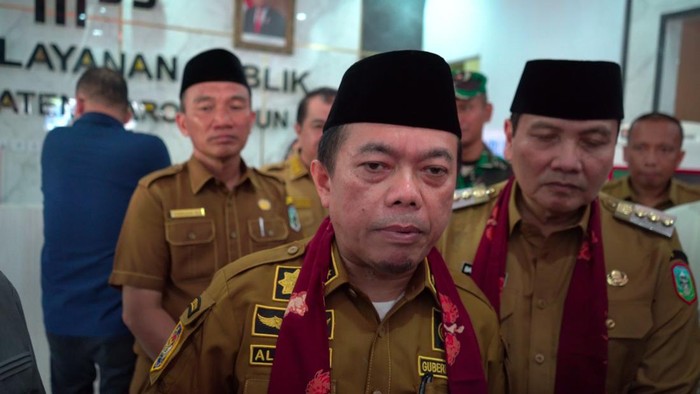 Gubernur Jambi Al Haris kesal dengan pengusahan batu bara yang tak kunjung selesaikan jalan khusus