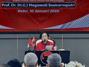 Saat Megawati Sapa Wapres Maruf: Yang Bersedia Hadir