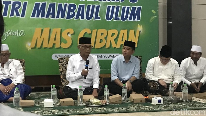 KH Anwar Iskandar terima kunjungan Gibran Rakabuming