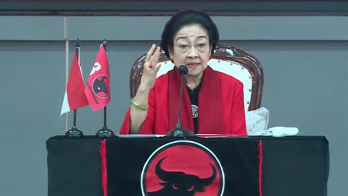 Megawati di HUT PDIP ke-51