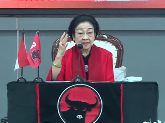 Megawati di HUT PDIP ke-51