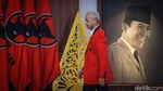 Pakai Jas Merah, Ganjar Pidato di HUT PDIP