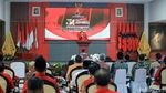 Pakai Jas Merah, Ganjar Pidato di HUT PDIP