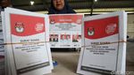 Ratusan Emak-emak Ikut Lipat Suara Pilpres 2024