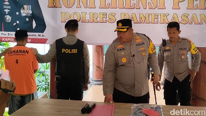 Penampakan ustaz di Pamekasan pemerkosa anak di panti asuhan