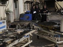 Sisa-sisa Kebakaran Rumah Sakit di Irak yang Tewaskan Empat Bayi