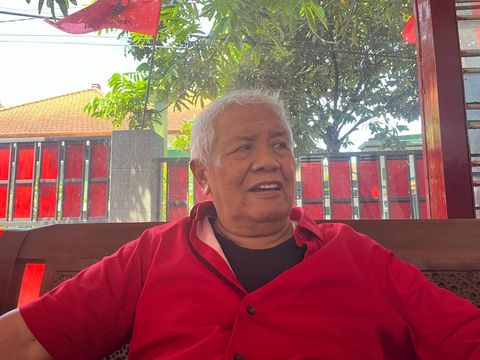 Ketua DPD PDIP Nusa Tenggara Barat Rachmat Hidayat di Kota Mataram, pada Rabu (10/1/2024).