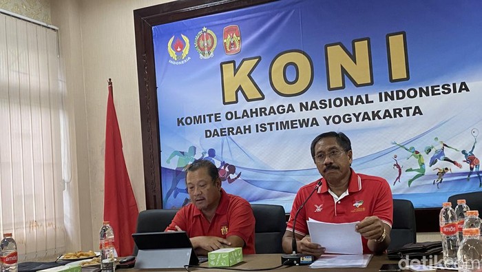 Jumpa pers KONI DIY jelang peresmian Puslatda PON Aceh-Sumut 2024 Rabu (10/1/2024).