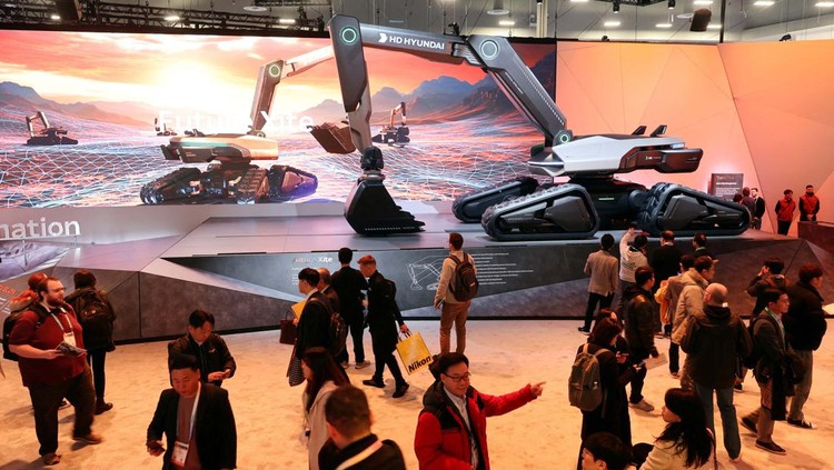 A sign welcomes attendees to CES 2024, an annual consumer electronics trade show, in Las Vegas, Nevada, U.S. January 9, 2024. REUTERS/Steve Marcus