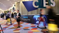 A sign welcomes attendees to CES 2024, an annual consumer electronics trade show, in Las Vegas, Nevada, U.S. January 9, 2024. REUTERS/Steve Marcus