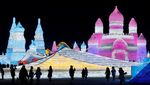 Potret Warna-warni Festival Es Terbesar Dunia di Harbin China