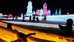 Potret Warna-warni Festival Es Terbesar Dunia di Harbin China