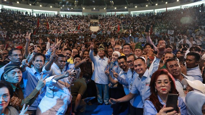 Prabowo kampanye di Sumatera