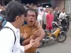 Viral Pria di Madina Dihajar Warga Usai Peras dan Aniaya Waria