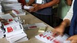 Ratusan Emak-emak Ikut Lipat Suara Pilpres 2024
