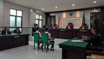 Ratusan Pesilat Datangi PN Mojokerto Kawal Rekannya Jalani Persidangan