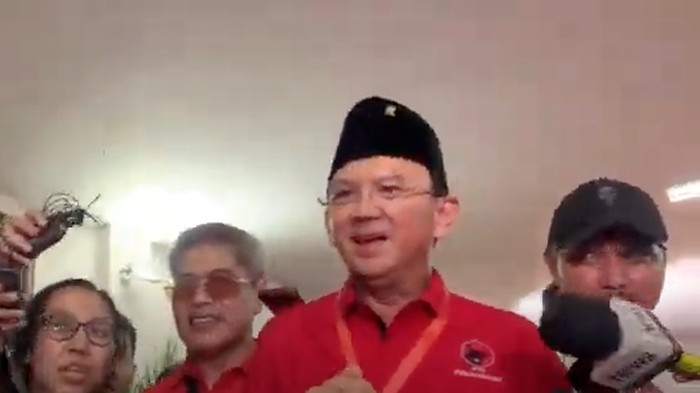 Respons Ahok soal Jokowi Absen di HUT PDIP
