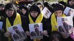 Ribuan Pelayat Iringi Pemakaman Komandan Hizbullah yang Tewas Diserang Israel
