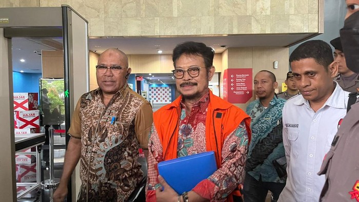 Syahrul Yasin Limpo kembali diperiksa Dewas KPK (Azhar/detikcom)