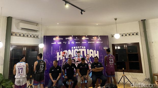 Amartha Hangtuah Jakarta luncurkan tim IBL 2024.