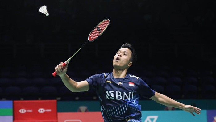 Anthony Ginting di 16 besar Malaysia Open 2024