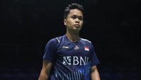 Kami berkejaran poin dari poin pertama. Saya sudah mencoba sebaik mungkin, tapi kendalanya banyak melakukan kesalahan sendiri, apalagi di poin-poin krusial, ujar Anthony Ginting. Foto: dok. PBSI