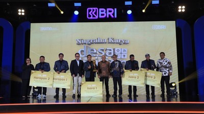 BRI Beri Penghargaan buat Desa yang Dorong Ekonomi Kerakyatan