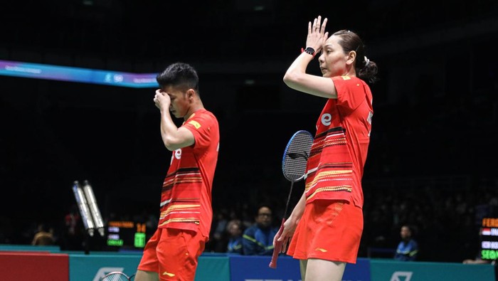 Dejan Ferdinansyah/Gloria Emanuelle Widjaja di 16 besar Malaysia Open 2024
