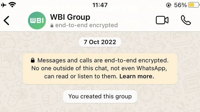fitur whatsapp beta label enkripsi end-to-end