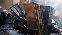 Objek yang terbakar ruko dan hunian di Jalan Saharjo.