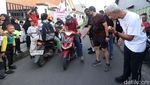 Ganjar Berolahraga dan Sapa Warga Tegal