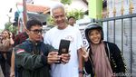 Ganjar Berolahraga dan Sapa Warga Tegal