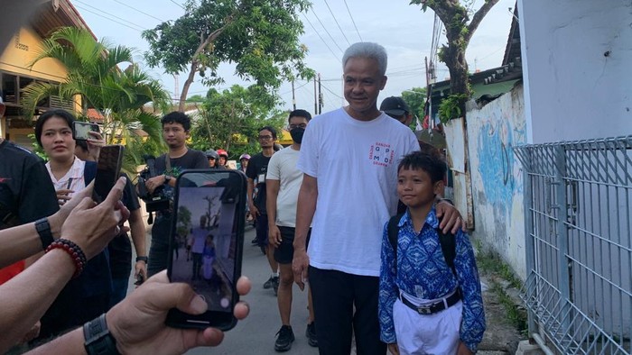Ganjar Pranowo di Tegal