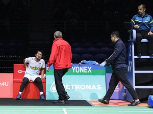 Hendra Setiawan: Cedera Pinggang Ahsan Terasa di Gim Kedua