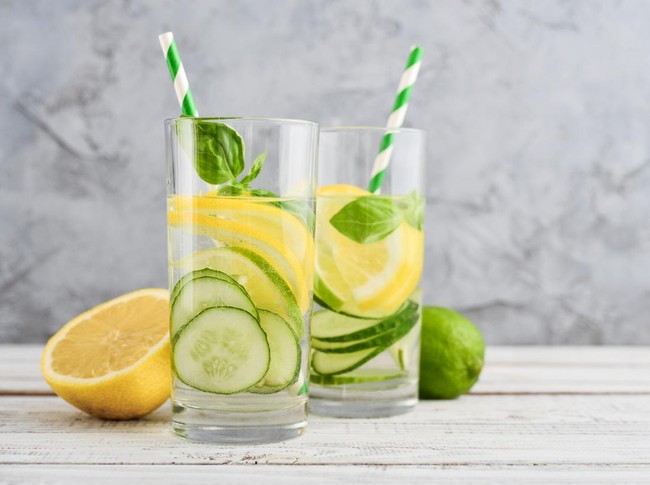 Ilustrasi Infused Water