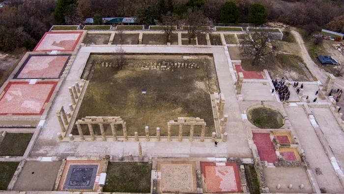 Istana Aigai di Vergina Yunani