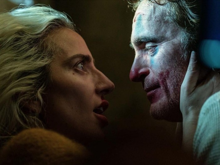 Cuplikan adegan dalam film Joker: Folie a Deux.